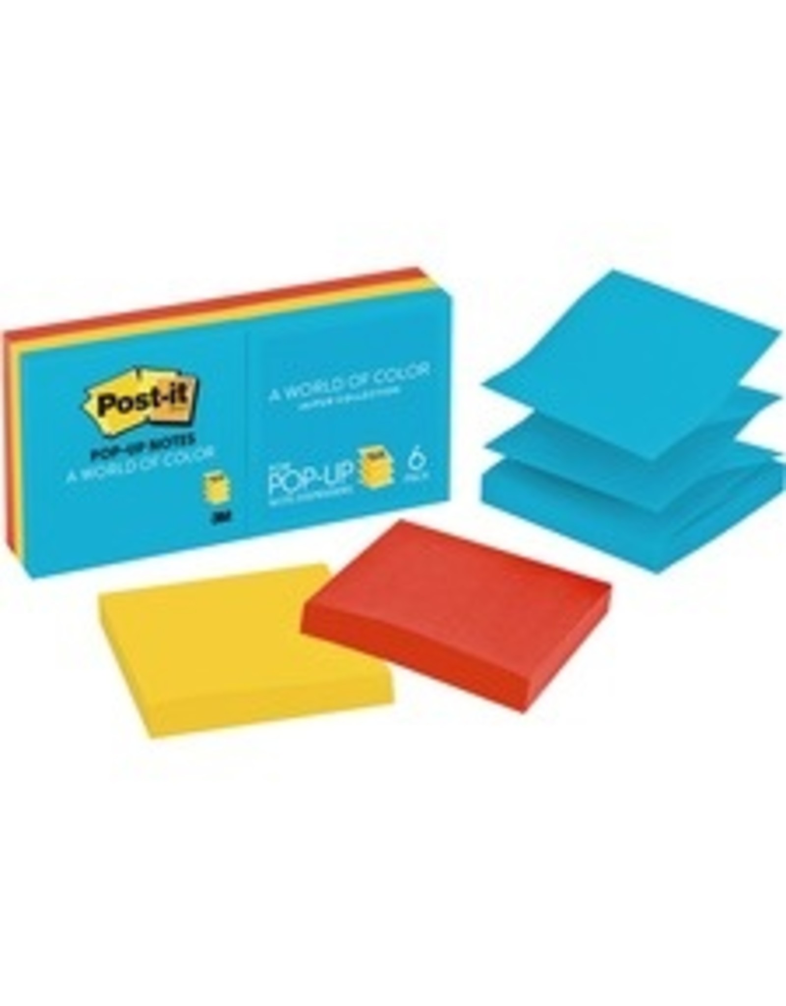 POST-IT POPUP 3X3*JAIPUR*6Csh