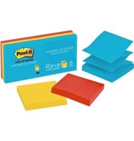 POST-IT POPUP 3X3*JAIPUR*6Csh