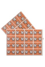 FILE LABEL* M - PINK   *240/PK