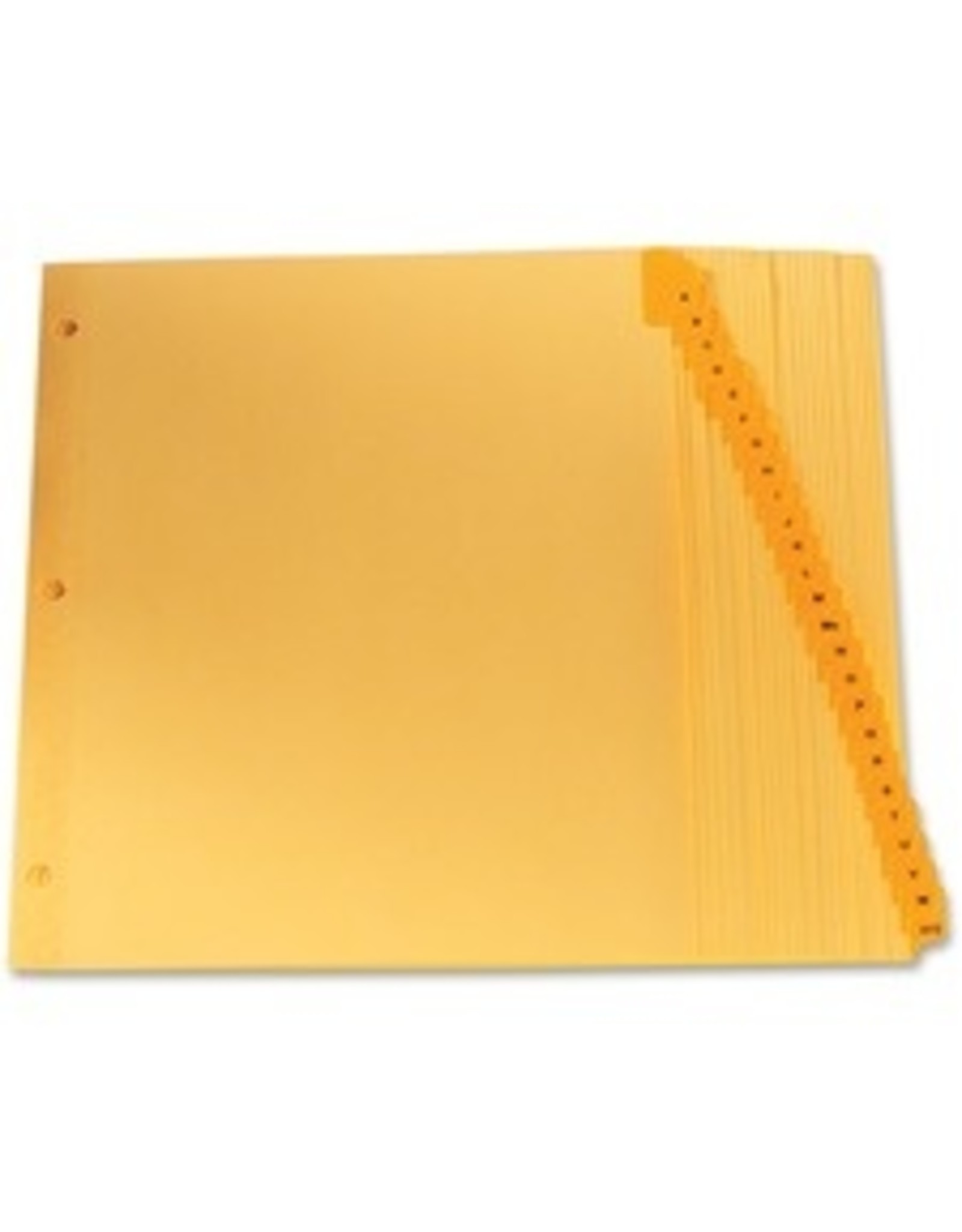 INDEX MYLAR TAB LTR BUFF*A-Z