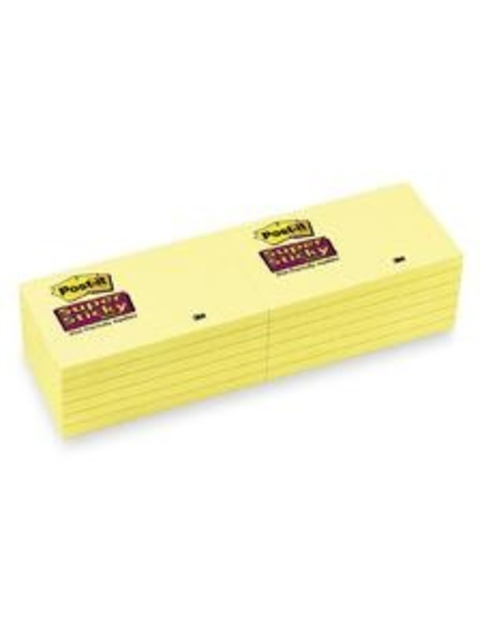 SUPER STICK NOTE 3X5 YLW*12/PK