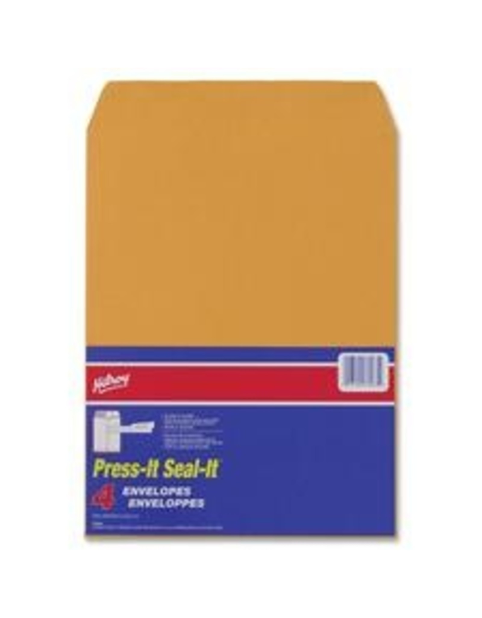 ENV, KRAFT S/ADHSV 10x13* 4/PK