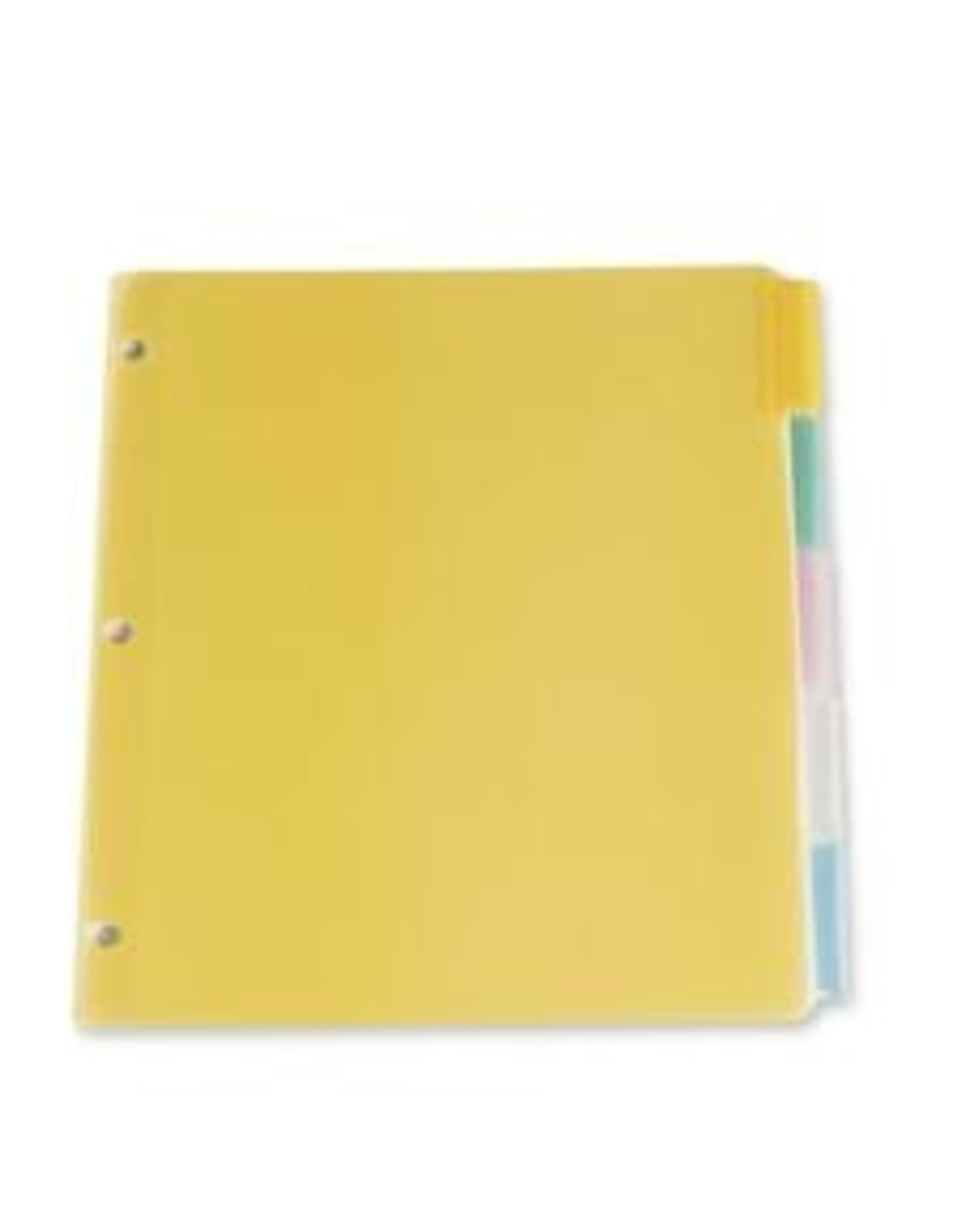 INDEX INSERT, POLY LTR AST*5TB