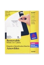 LASER LABEL 4x3.3 REMOV *60/PK