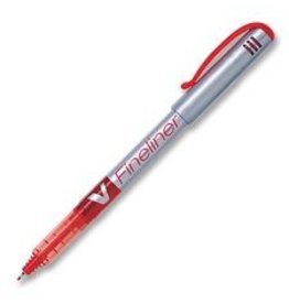 PEN FINELINE LIQUID SWVPP-RED