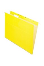 HANG FILE-PRO LTR*YELLOW*25/BX