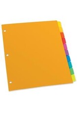 INDEX DIVIDER POLY ASST 10TAB