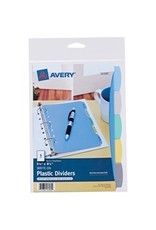 WRITE-ON DIVIDER 5.5x8.5 5-TAB