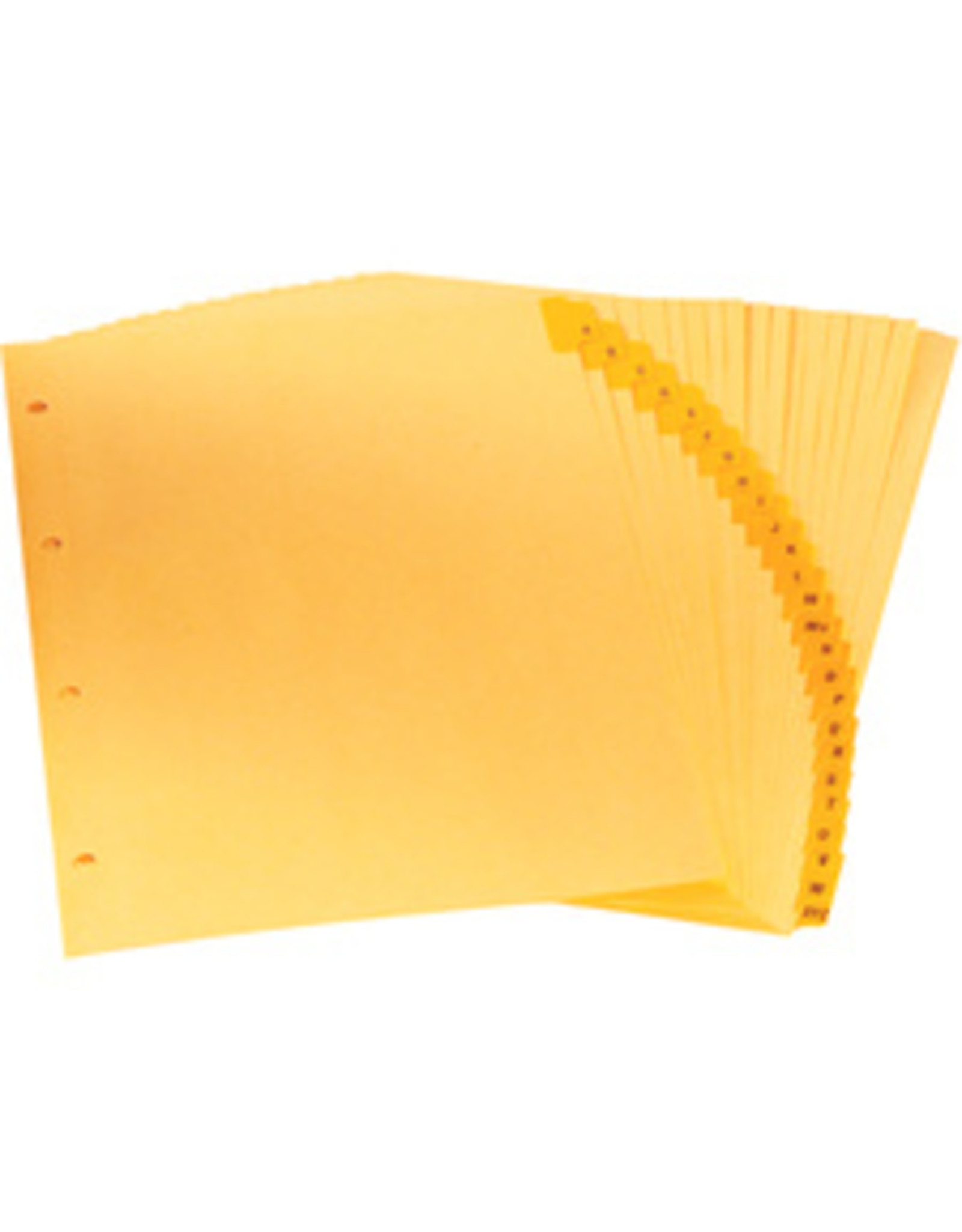 INDEX MYLAR TAB LGL 4H BUFF AZ