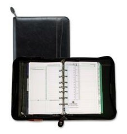 DAYTMR,DESK 8.5x5.5 VNL ZIP*BK