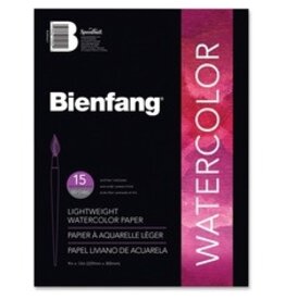 WATERCOLOUR PAD 90LB 9x12 15sh