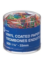 PAPER CLIP VINYL 33mm*AT*5C/PK