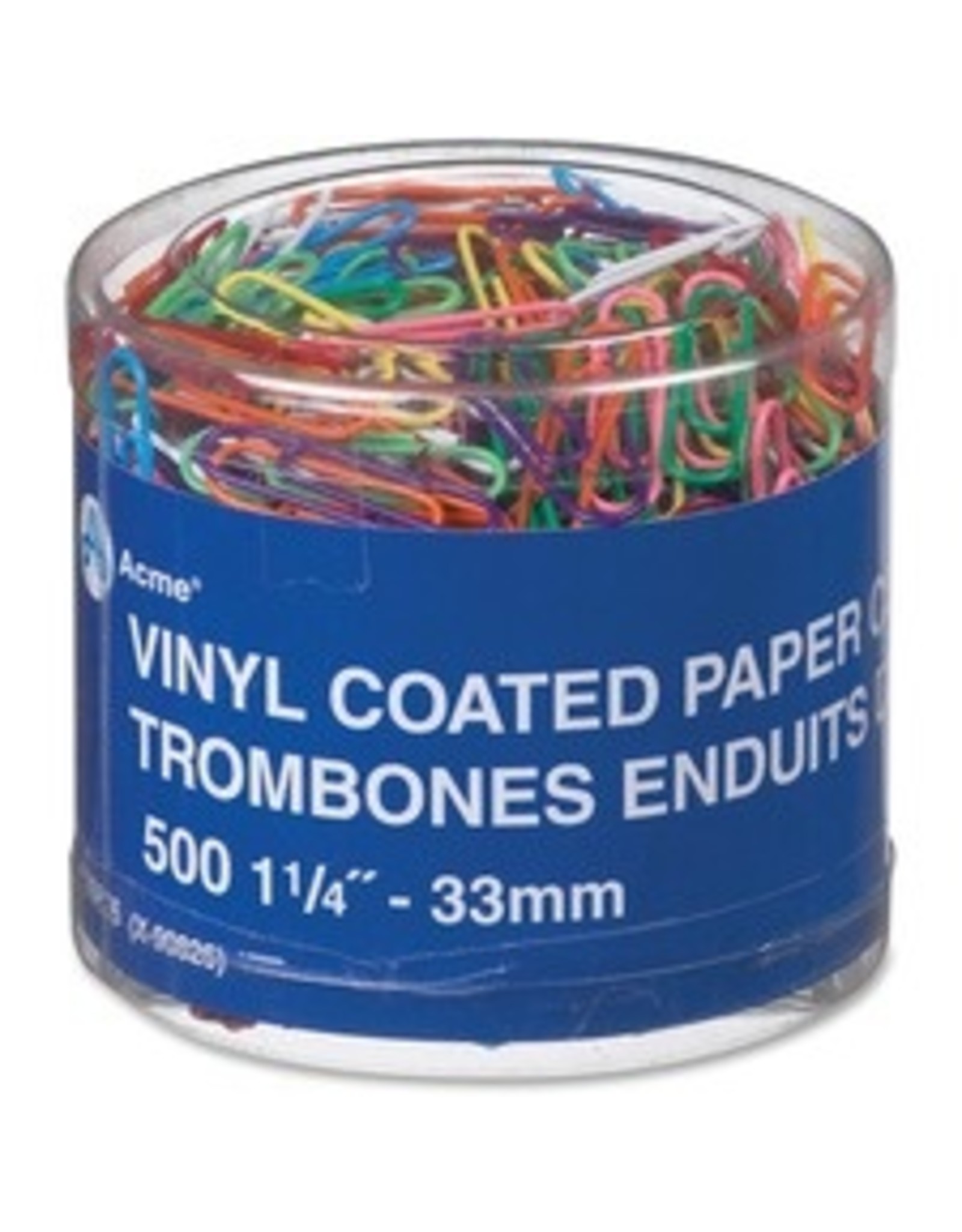 PAPER CLIP VINYL 33mm*AT*5C/PK