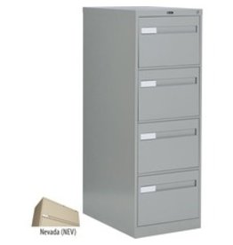 VERT.FILE 4-DRAWER LGL NEVADA