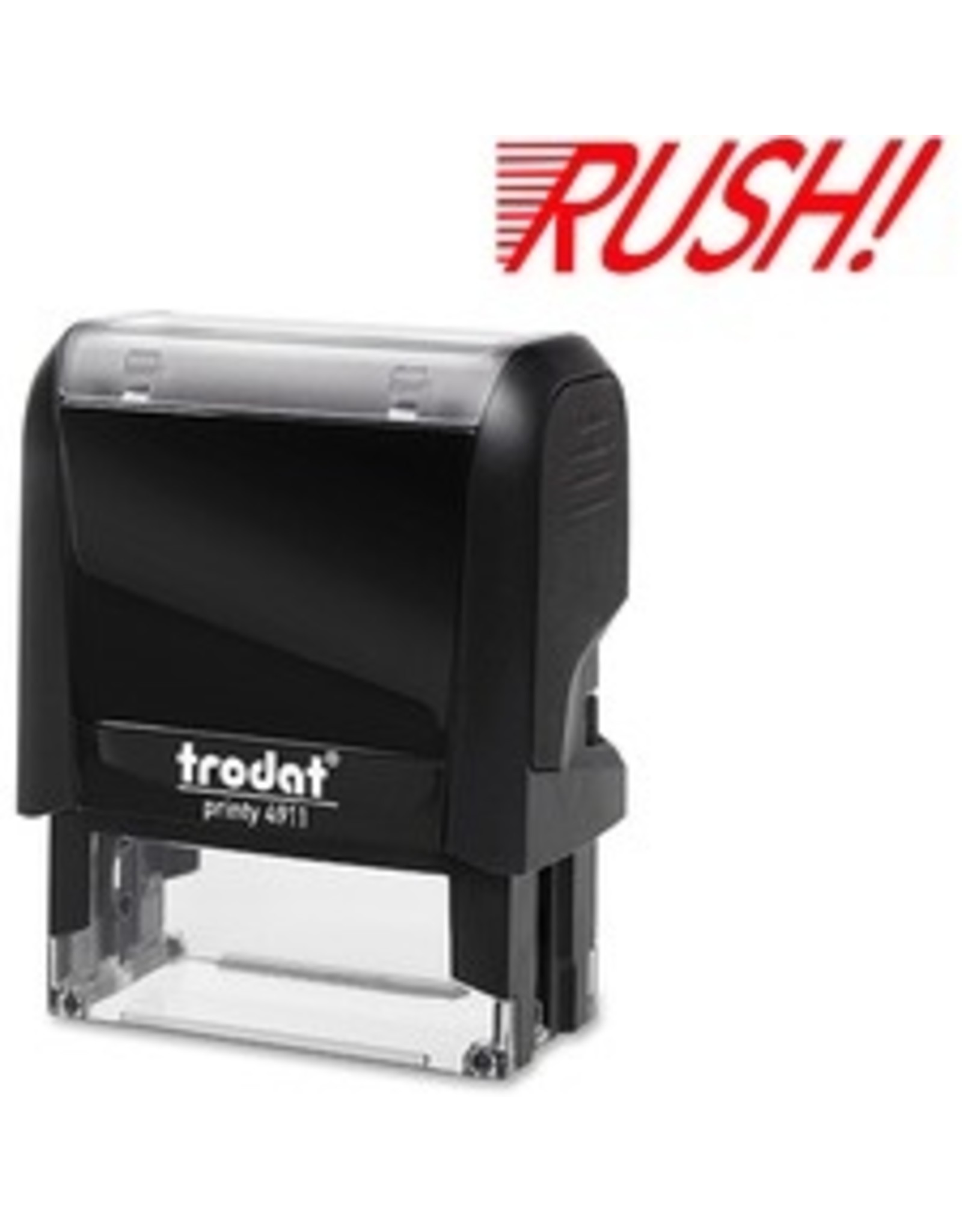 S-PRINTY STAMP LRG*RUSH! (RED)