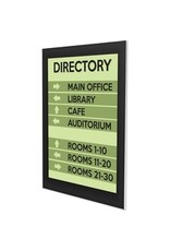 HOLDER, SIGN,WALL,LTR,CL