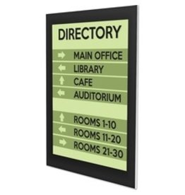 HOLDER, SIGN,WALL,LTR,CL