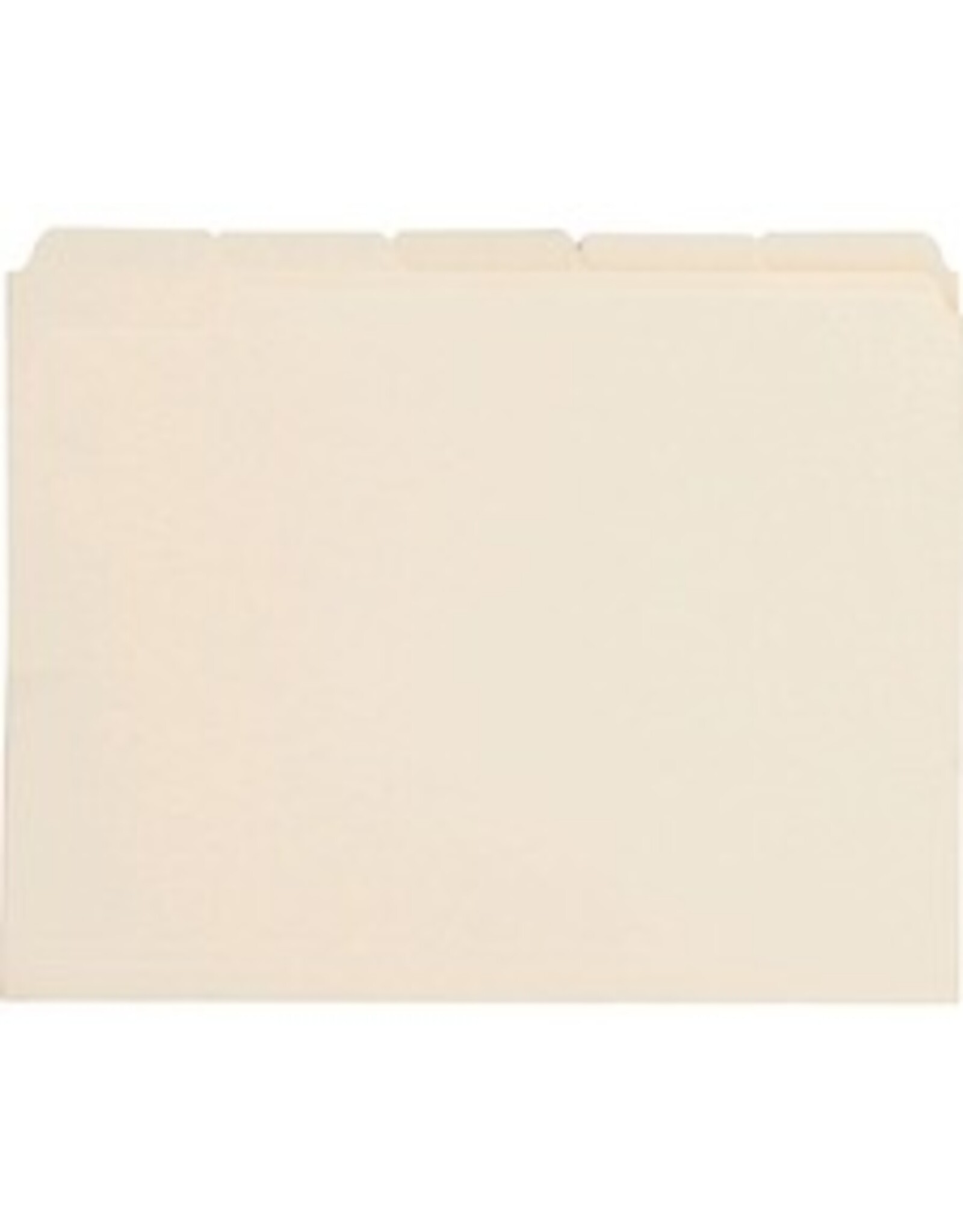 FILE 11PT LTR 1/5CUT MN*1C/BX