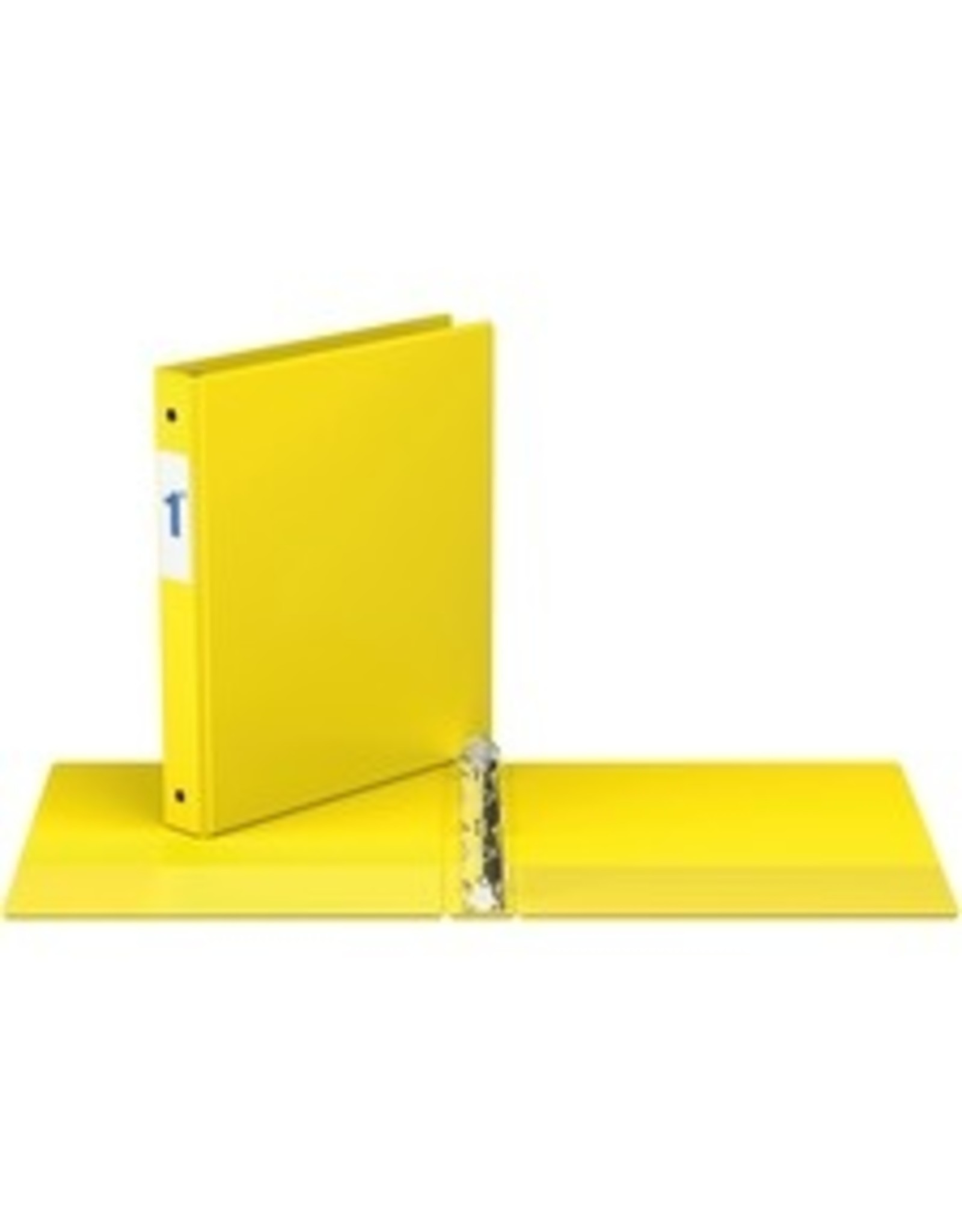 BINDER R-RING 1'' COMMERC*YELLW