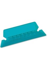 TABS SOFT HFF 2''  *BLUE *25/PK