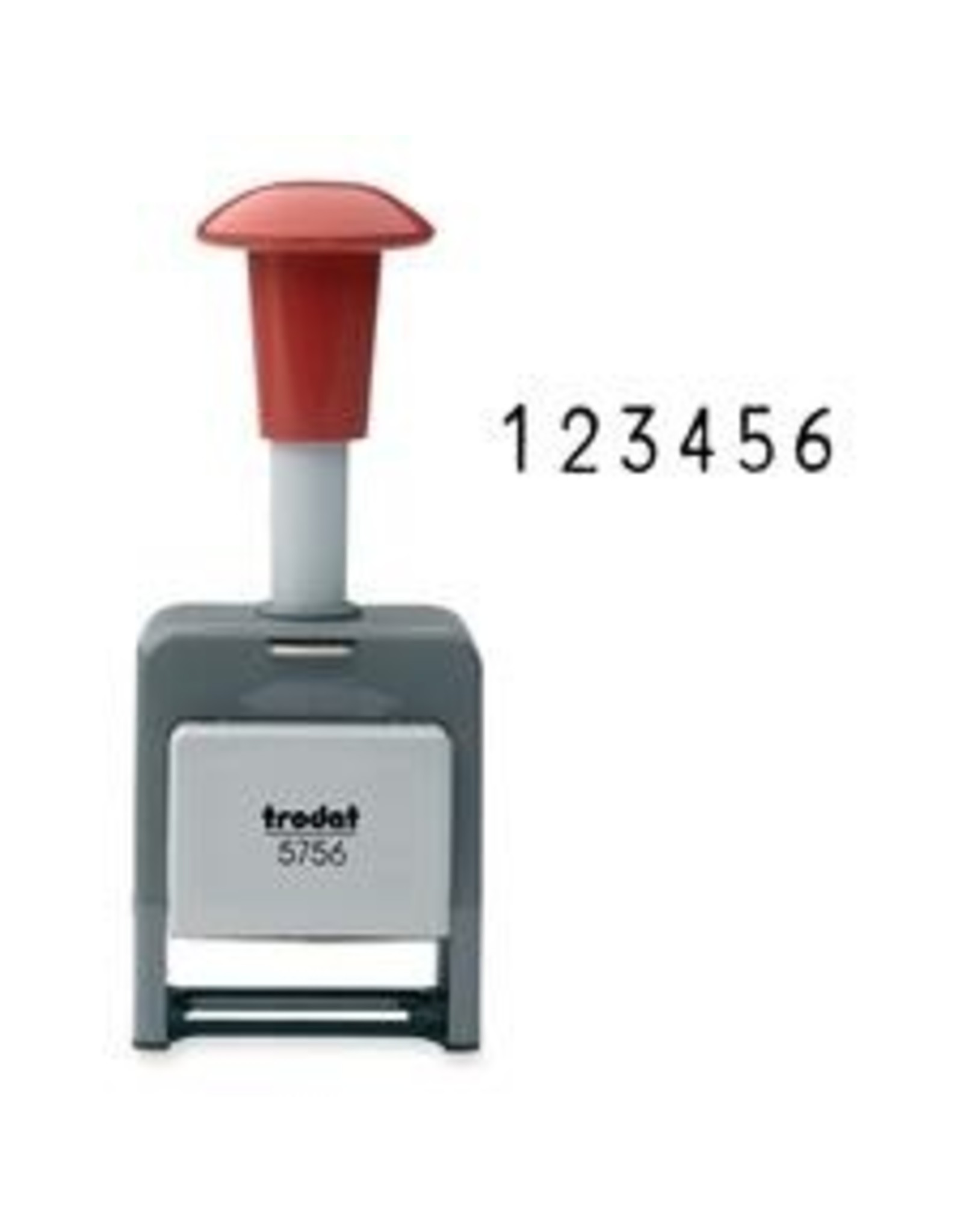 NUMBER MACHINE REXEL TR6 6-WHL