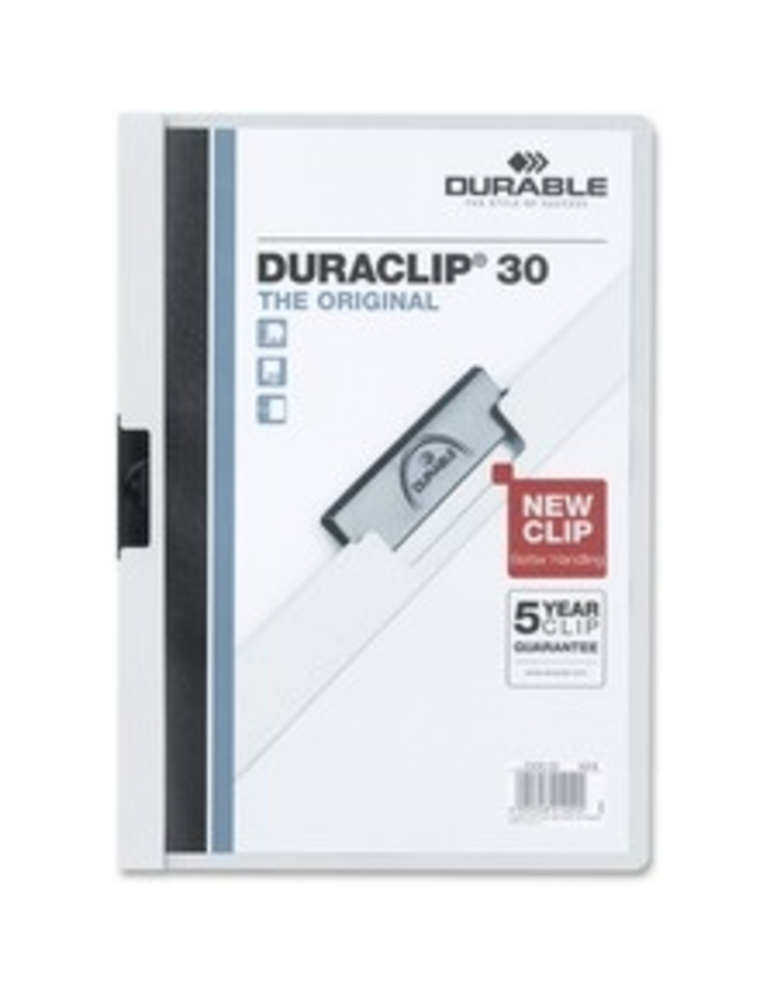 REPORT CVR DURACLIP 30sh*WHITE