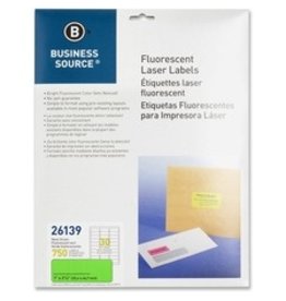 LABEL LSR 1x2-5/8,750/PK*FL.GN