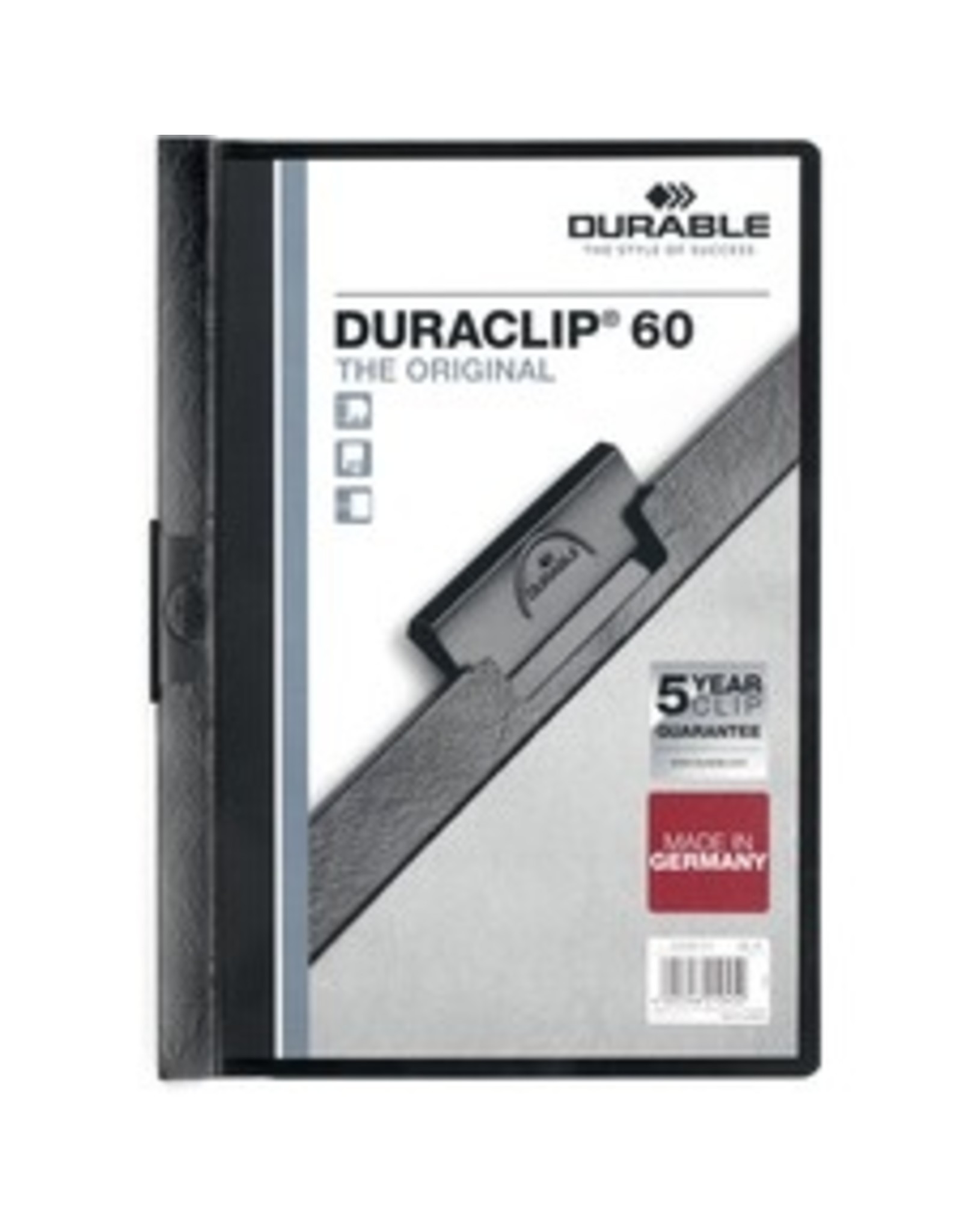REPORT CVR DURACLIP 60sh*BLACK