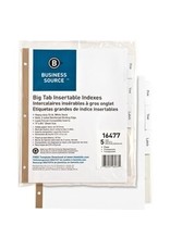 INDEX,5TAB,WHITE,CL