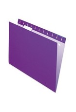 HANG FILE-PRO LTR*VIOLET*25/BX