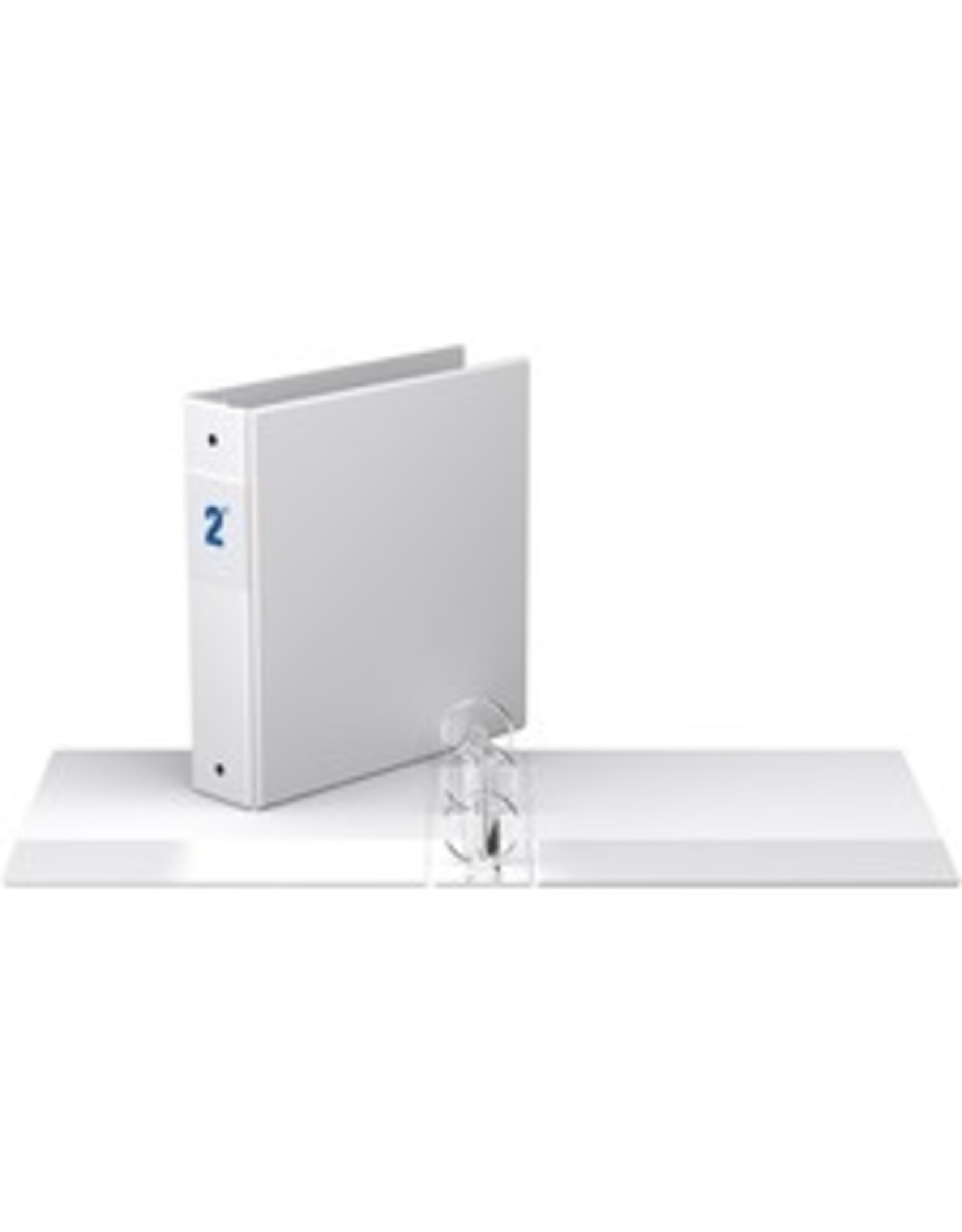 BINDER R-RING 2'' COMMERC*WHITE