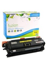 fuzion Remanufactured Toner Cartridge - Alternative for HP 654A - Yellow
