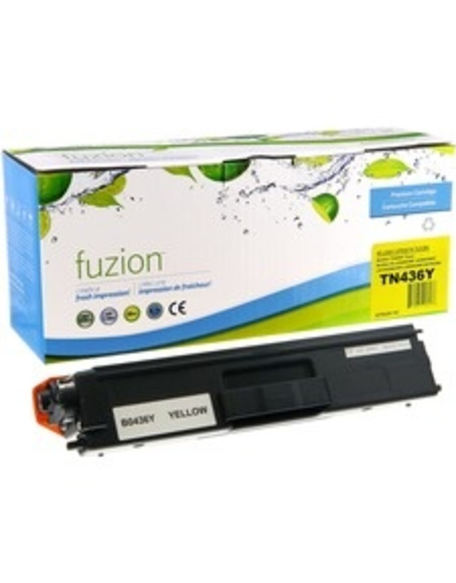 fuzion Toner Cartridge - Alternative for Brother TN436 - Yellow
