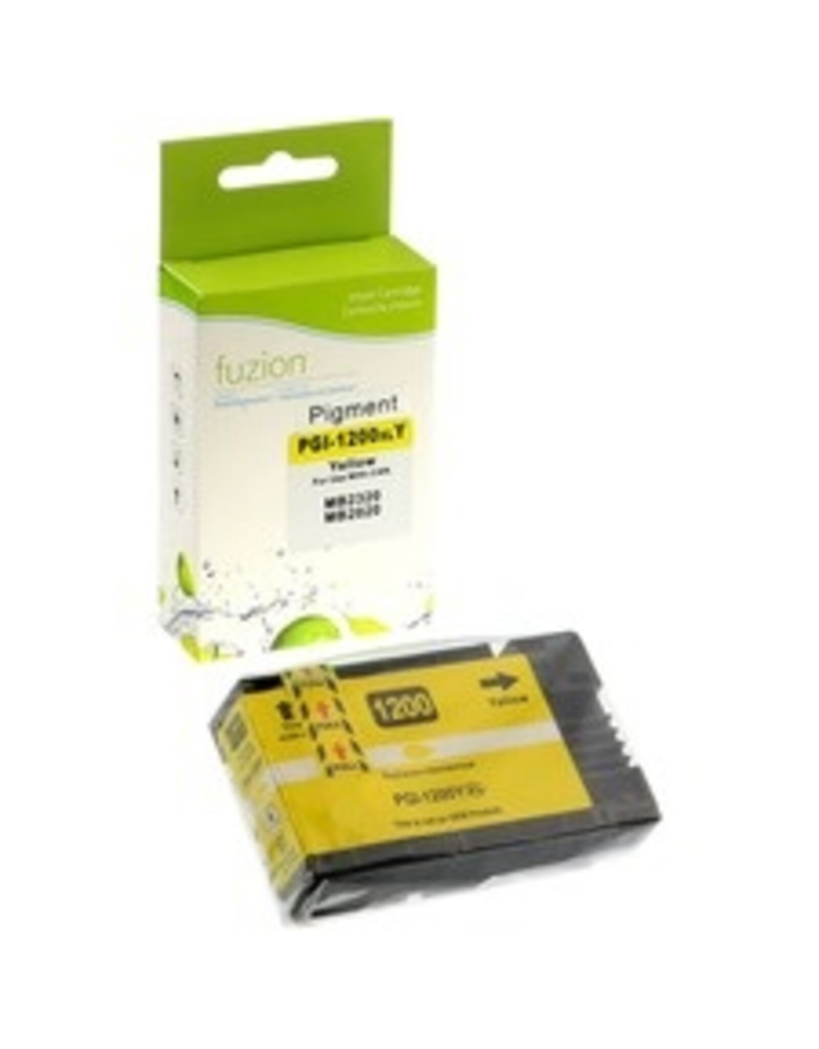 fuzion Remanufactured Ink Cartridge - Alternative for Canon PGI-1200XL - Yellow