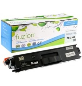 fuzion Remanufactured Toner Cartridge - Alternative for Brother TN336 - Black