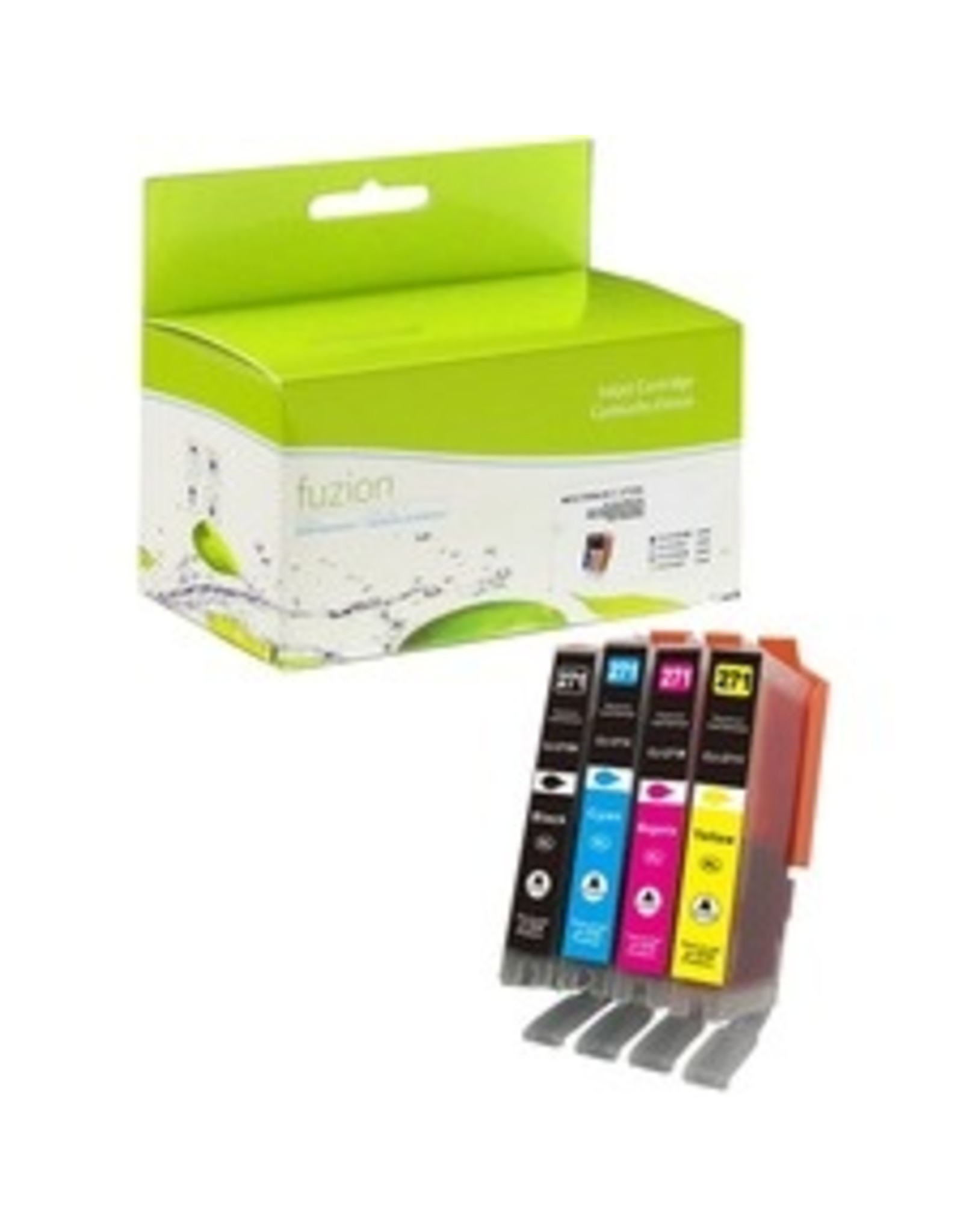 fuzion Ink Cartridge - Alternative for Canon CLI271XL - Black, Cyan, Magenta, Yellow
