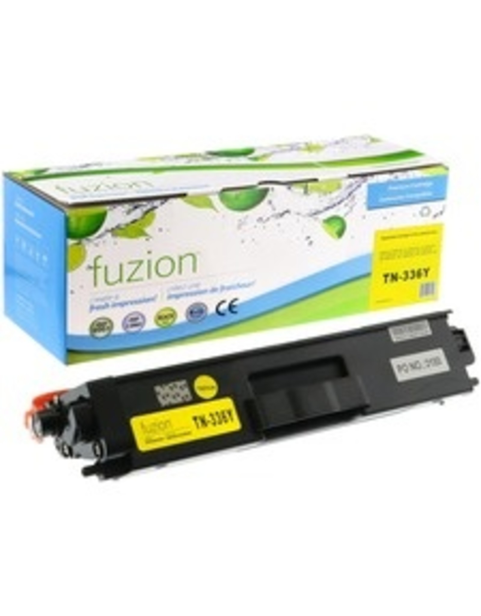 fuzion Remanufactured Toner Cartridge - Alternative for Brother TN336 - Yellow