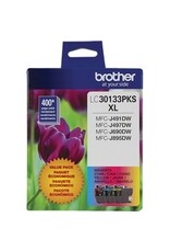Brother Brother LC30133PKS Original Ink Cartridge - Tri-pack - Cyan, Magenta, Yellow