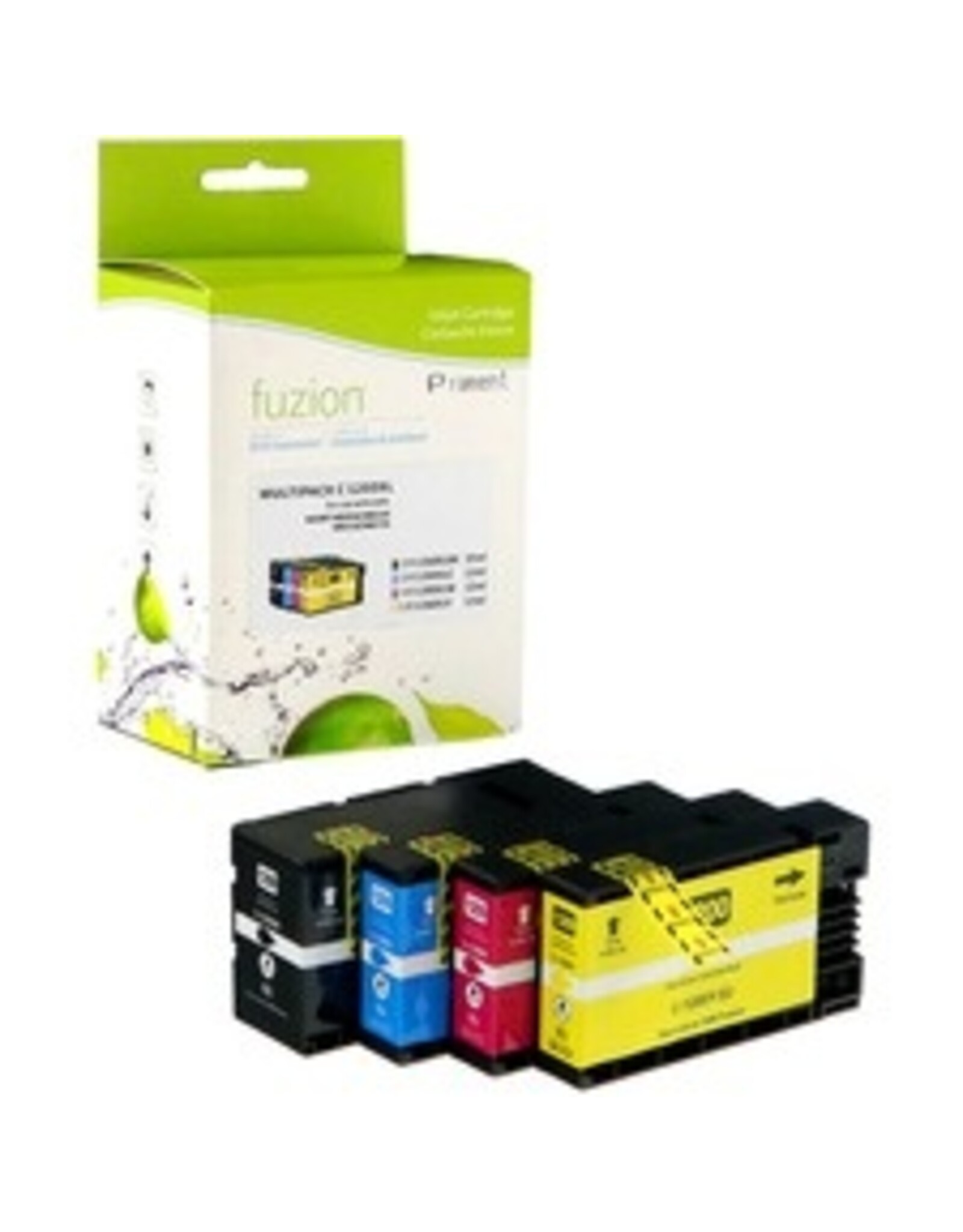 fuzion Ink Cartridge - Alternative for Canon PGI1200XL - Black, Cyan, Magenta, Yellow