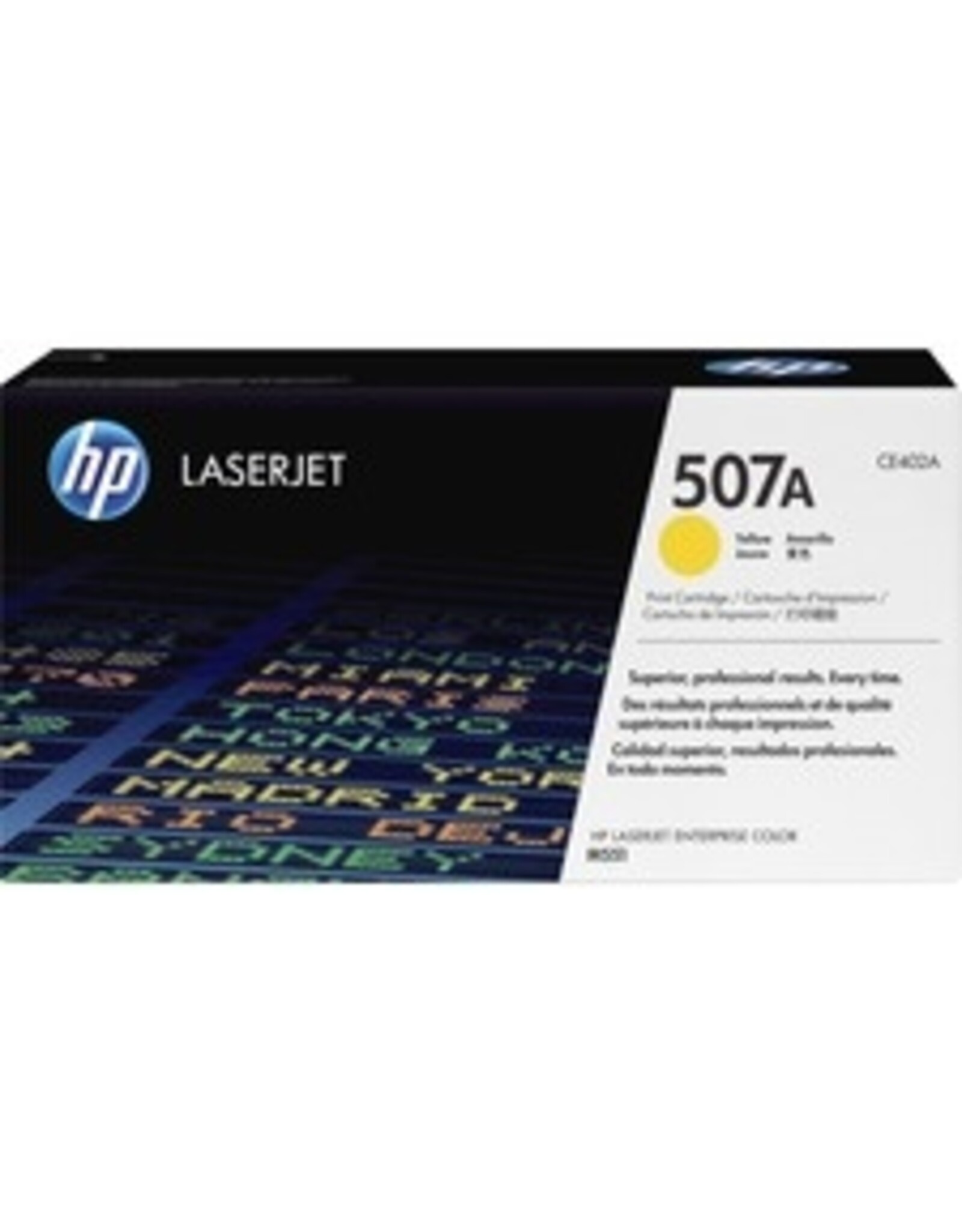 HP HP 507A (CE402A) Yellow Original Toner Cartridge - Single Pack
