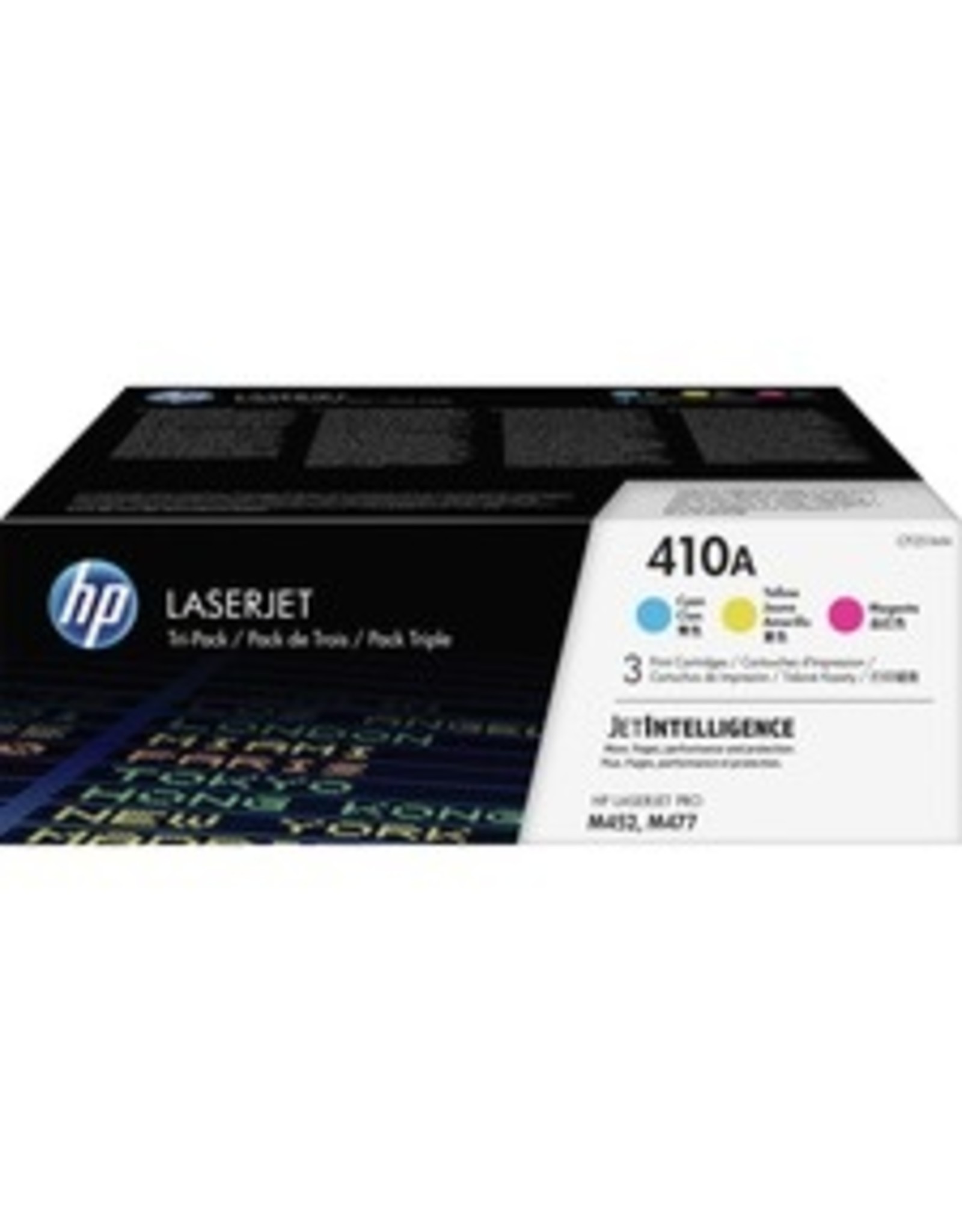 HP HP 410A (CF251AM) Toner Cartridge - Cyan, Magenta