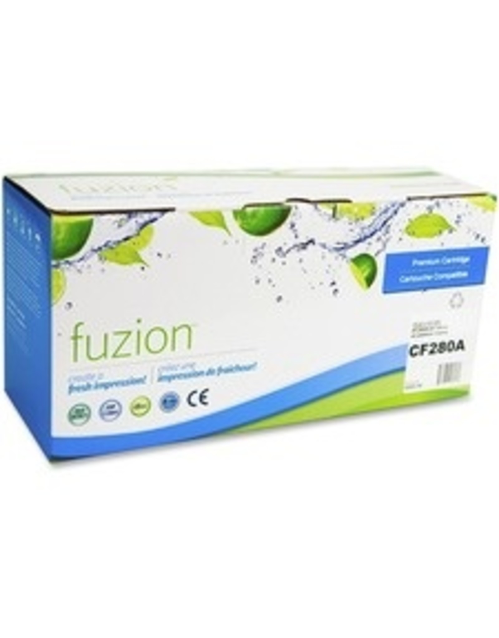 fuzion Toner Cartridge - Alternative for HP 80A - Black
