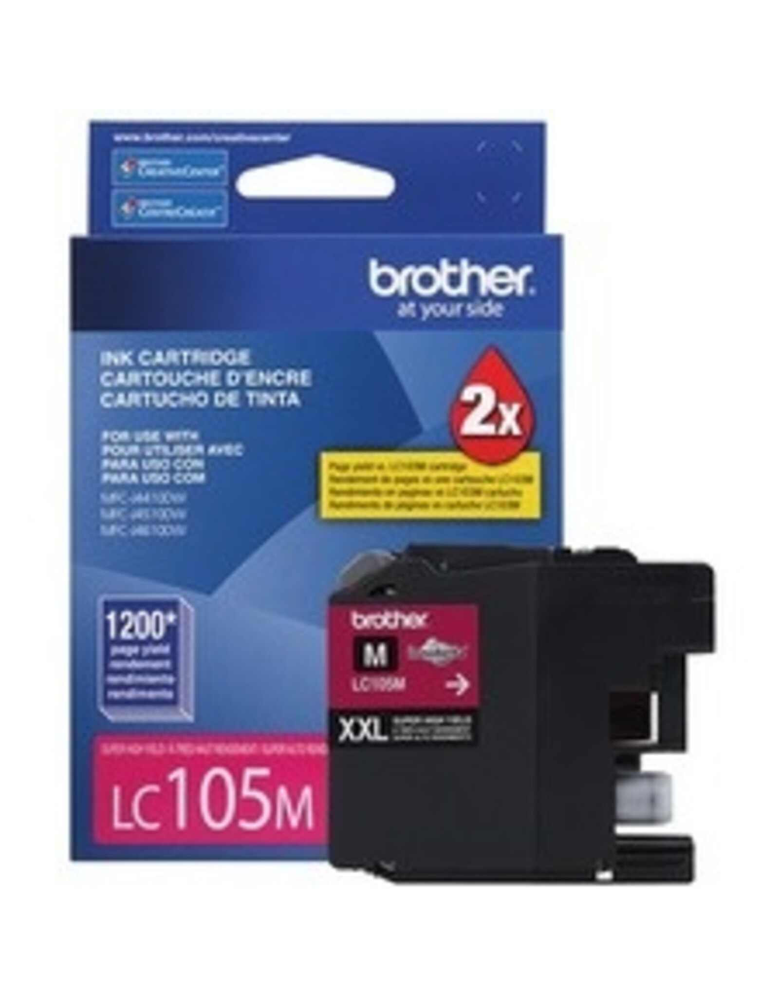 Brother Brother Innobella LC105MS Original Ink Cartridge - Magenta