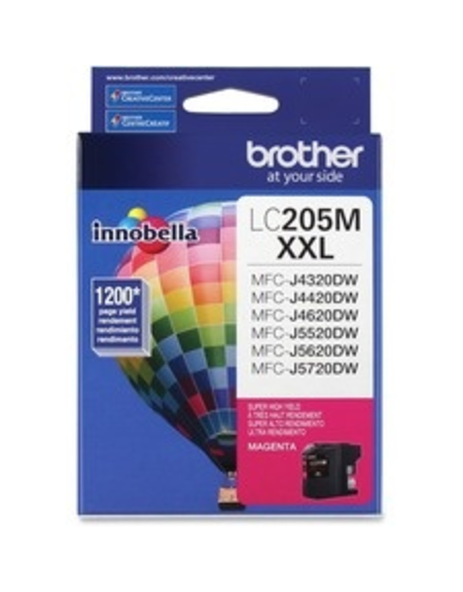 Brother Brother Innobella LC205MS Original Ink Cartridge - Magenta