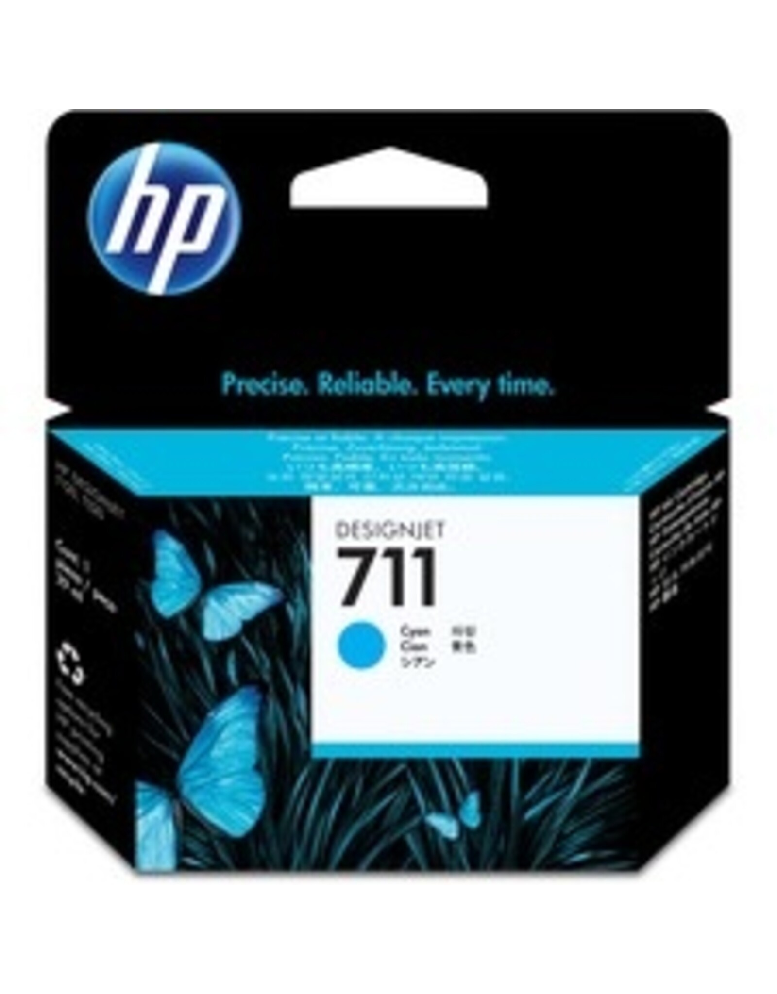 HP HP 711 (CZ130A) Cyan Original Ink Cartridge - Single Pack