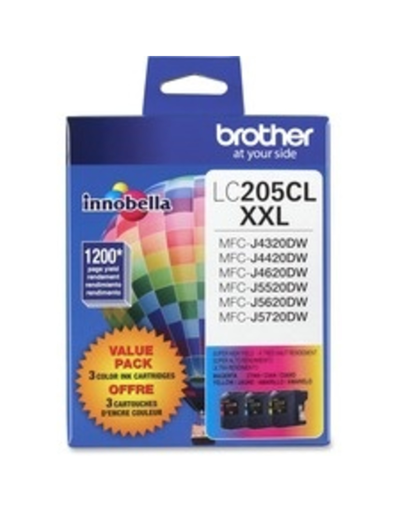 Brother Brother Innobella LC2053PKS Tri Colour Original Ink Cartridge