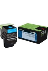 Lexmark Unison 701XC Cyan  Toner Cartridge