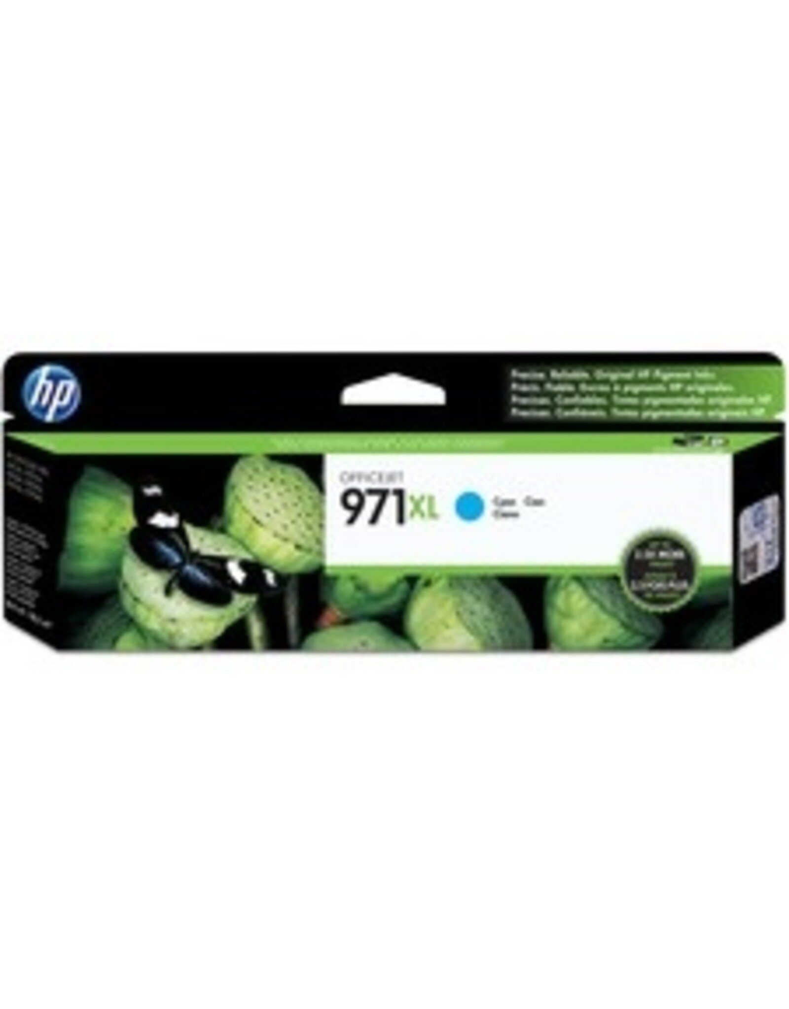HP HP 971XL (CN626AM) Cyan Original Ink Cartridge - Single Pack