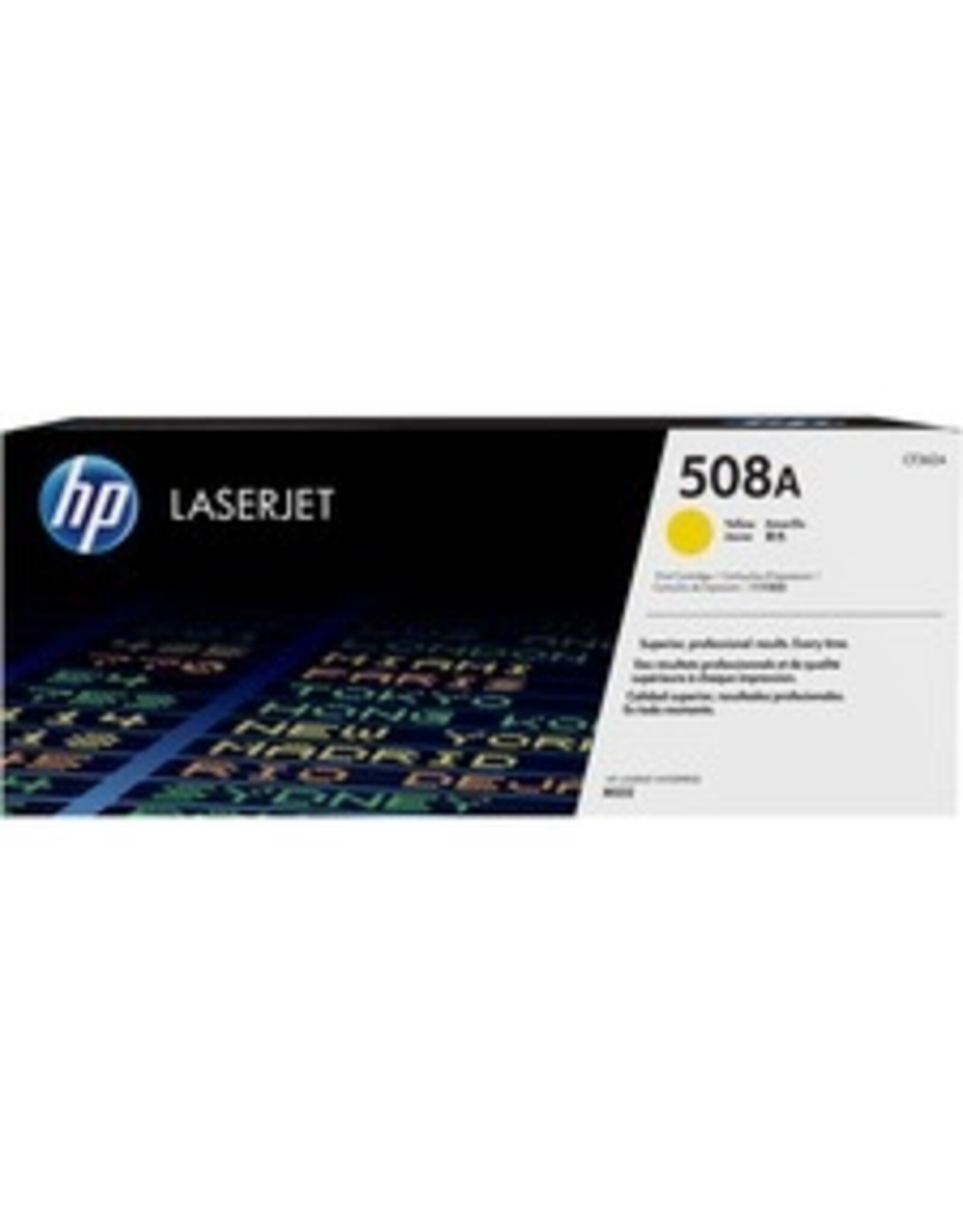 HP HP 508A (CF362A) Yellow Original Toner Cartridge - Single Pack