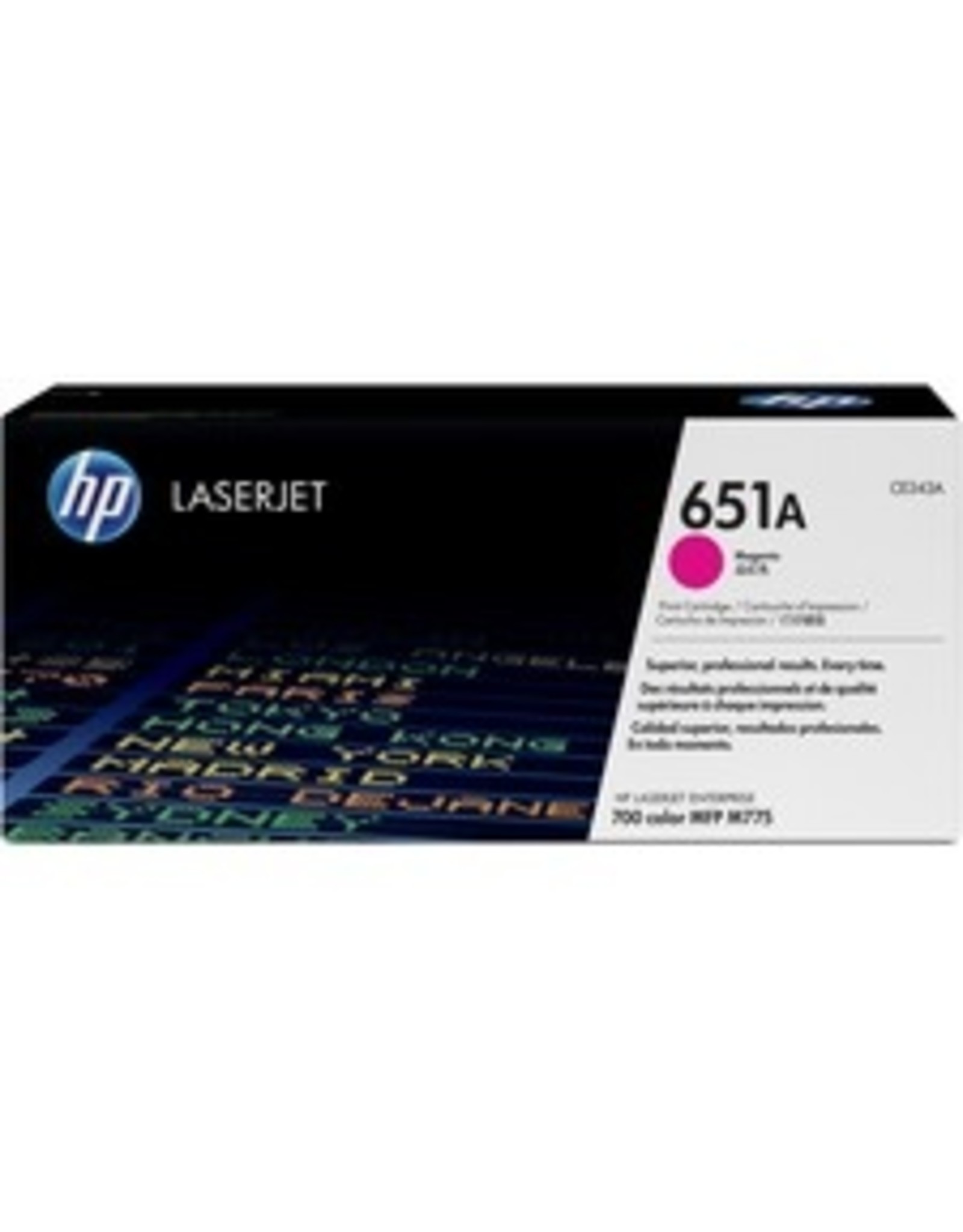 HP HP 651A (CE343A) Original Toner Cartridge - Single Pack